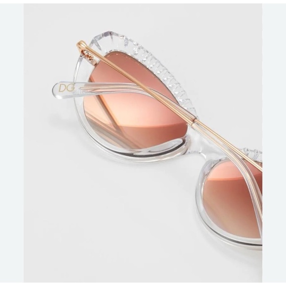 DOLCE & GABBANA Crystal Cat Eye Sunglasses - Picture 3 of 6
